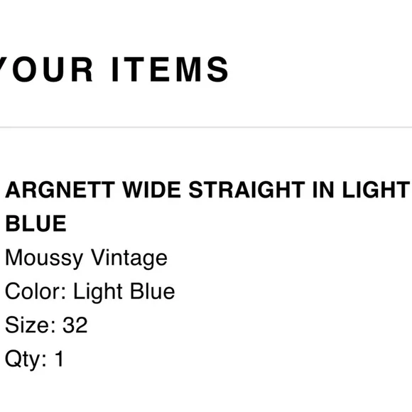 NWOT Moussy Vintage Jeans